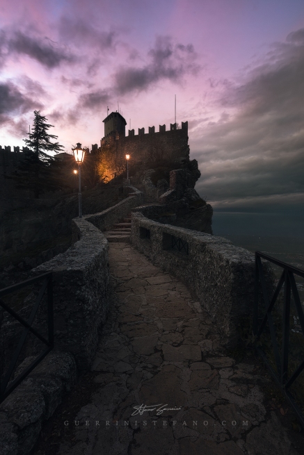 The Castle - San Marino by Guerrini Stefano